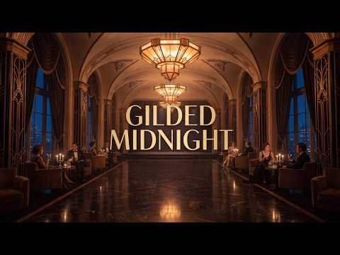 Midnight at the Gilded Ballroom 🥂 1920s Art Deco Jazz & Elegant Vintage Swing