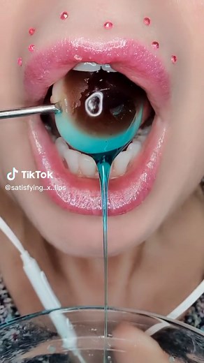 Satisfying ASMR Eating Gummy Eye Compilation