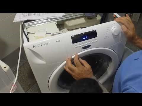 Next washing machine errors service test
