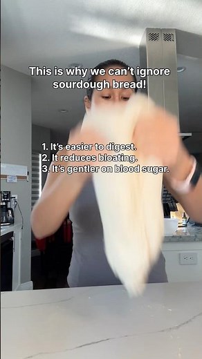 Sourdough bread benefits. #realbread #sourdough #metabolichealth