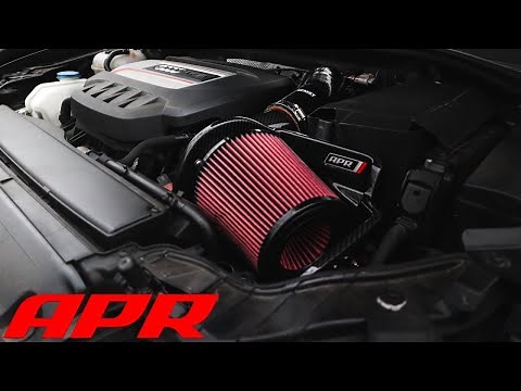 The APR Carbon Fiber Open Intake Sounds RIDICULOUS!