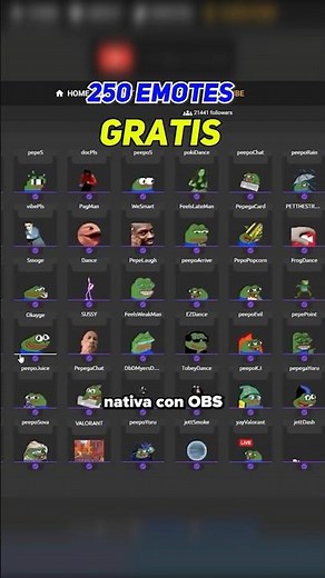 Utiliza tus emotes gratis de 7tv en OBS 🫡 #consejos #urbvic #tips #twitch #stream #soycreador