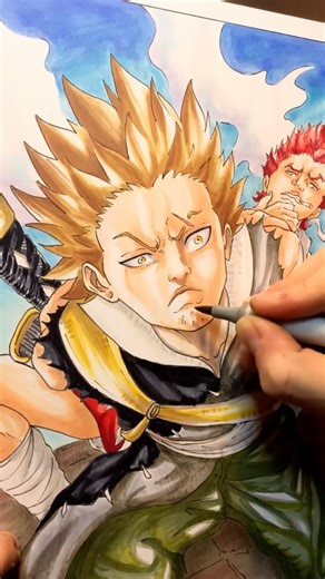 COPIC Markers for my Manga #anime #drawing #art #animeeart #manga #copic #shorts