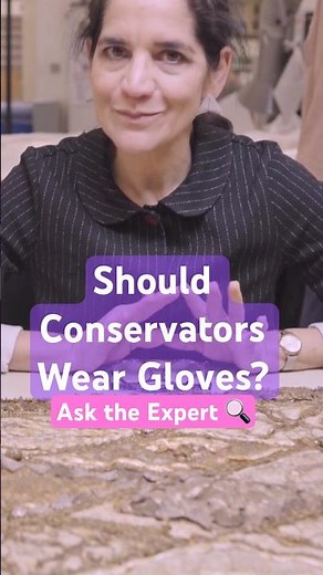 Textile Conservation Tips: Gloves or No Gloves? 🤔🧤 Conservator Explains