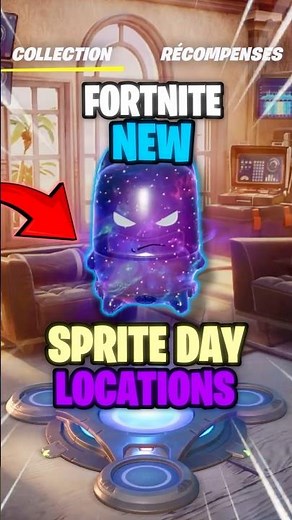 Fortnite Sprite Day SECRET Locations! 👀