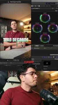 Texto com degradê - Final Cut Pro 12 #fcpx #finalcutprotutorial #creatorstudio
