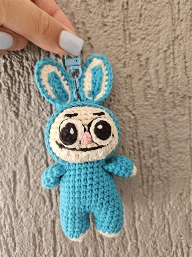 Keychain Labubu Handmade/brelok Labubu Ręcznie Robiony - Etsy