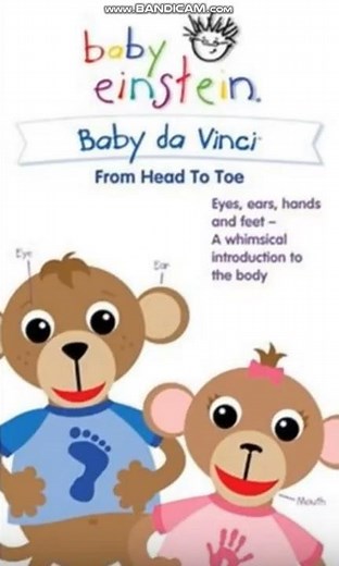 Baby Einstein Baby Da Vinci (2004) Head Shoulders Knees & Toes {Part 2}