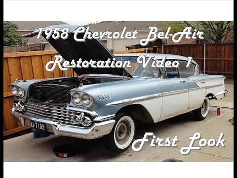 1958 Chevrolet Bel Air Restoration Video 1 of 12