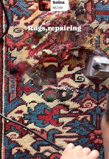 17K views · 331 reactions | Rug ready for shaving Follow me for any question 臨瑱淋￼￼ | Rugs Repairing | Facebook