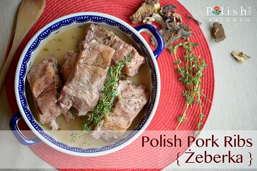 Polish Stewed Pork Ribs {Żeberka} - Polish Your Kitchen