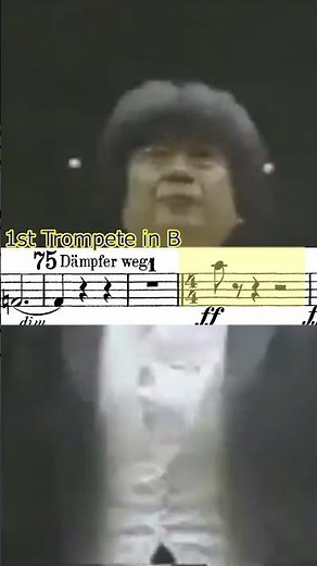 The moment Groth,1st trumpet of Berlin Phil., missed in "Ein Heldenleben" 《英雄の生涯》でグロートがハズした! #shorts