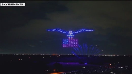 4th of July: More cities opting for drone shows