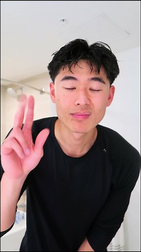 Short Middle Part Haircut Ideas for Asian Men