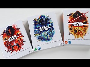 Star Wars: The Skywalker Saga Blu-ray Box Sets (May 2022 Releases) - Unboxing + Review + Favourites!