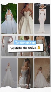 Leve, elegante e atemporal 🤍✨ As tendências de vestido de noiva para 2026 celebram a beleza de forma sofisticada. Uma escolha que valoriza a noiva e transforma cada momento em uma lembrança inesquecível. Você usaria um vestido dentro dessas tendências? 👰✨ #vestidodenoiva #tendenciasnoiva #noiva2026 #modanoiva #inspiracaonoiva #icasei | iCasei