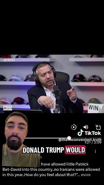 June 4th. Mehdi Hasan traps podcaster Patrick Bet David#greenscreen | mehdi hasan patrick pet david