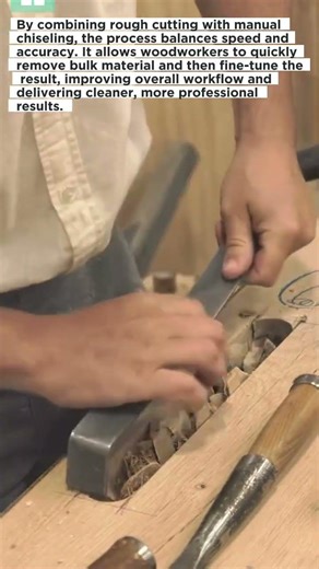 This Hand Chisel Trick Turns Rough Cuts Into Perfect Joints!