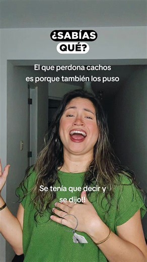 El que perdona cachos es porque también los puso