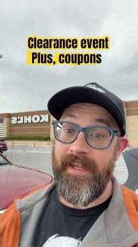 Kohl’s clearance event plus stacking coupons #Sale #Deal #Coupon ￼