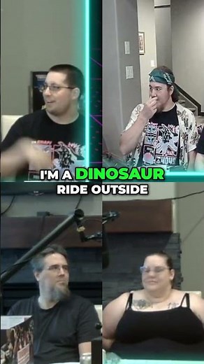 Abandoned Mall Dino Ride: AI Dungeon Master's Viral Success! #shorts