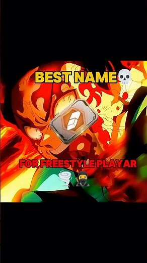 🔥TOP 4 FREESTYLE NICKNAME THE BEST NAMES IN FREE FIRE!🔥