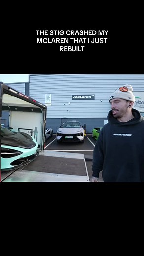 THE STIG CRASHED MY MCLAREN THAT I JUST REBUILT #rebuilt #mclaren #supercar