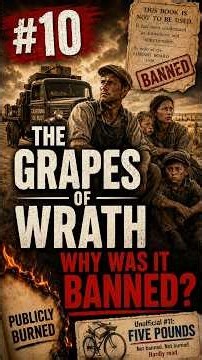 They didn't want you reading this book 🤫🔥 #bannedbooks #thegrapesofwrath #books