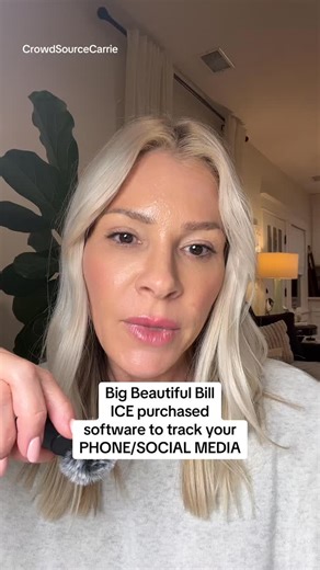 💙CrowdSourceCarrie💙 | ICE is the most funded law enforcement agency in the US because of the Big Beautiful Bill. Now, ICE has purchased two products that 1)... | Instagram