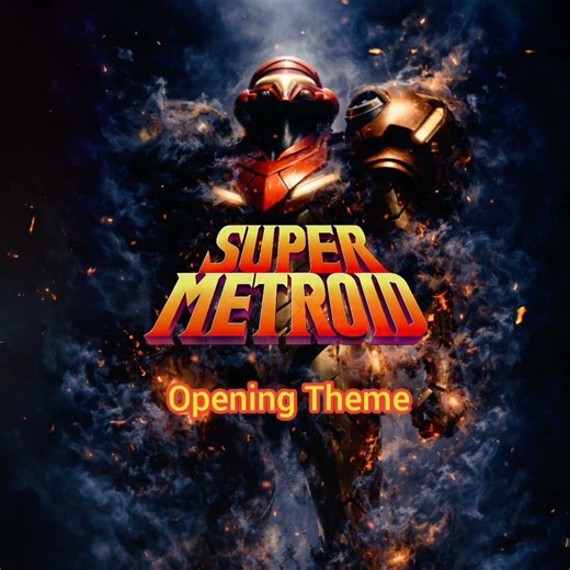 Super Metroid Opening Theme #retrogaming #metroid #gaming #metal