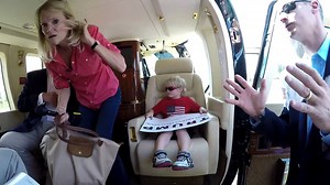 Boy Asks Trump if He's Batman during Helicopter Ride
