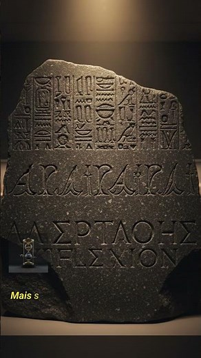 Le Secret de la Pierre de Rosette DÉVOILÉ par Champollion