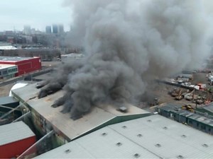 Massive Boston Blaze: 3 Firefighters Get EMS Transport; $4M In Damage