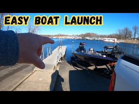 EASY Way To LAUNCH Your Boat By Yourself