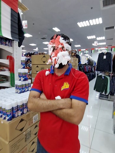 National Day Snow Spray Art Tutorial