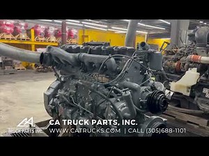 MACK E6 ENGINE TEST RUN, EM6, MECHANICAL ‪@catrucks‬