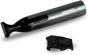 URBANER Mustache Trimmer – Cordless, Waterproof & Adjustable, 0.08”-0.55” Precision Settings, Lightweight Grooming Clipper with Japanese Steel Blade for Travel Use, Beard Trimmer for Men, Hair Clipper