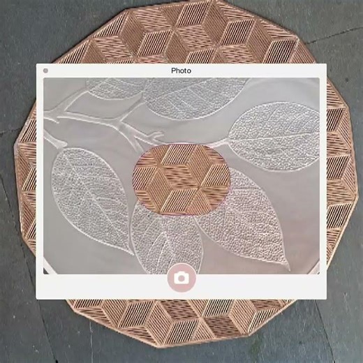 dining table mat 6pc set۔ different color & different design۔۔