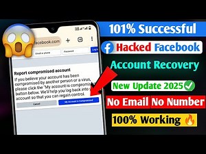 How To Recover Hacked Facebook Account (2025) | How To Recover Facebook Account Full (2025) Guide