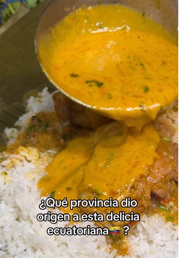 Ecuador tiene platos emblemáticos y uno de ellos es la tonga de gallina, un plato típico de la comida ecuatoriana que lo puedes encontrar en el Bar Restaurante El Conquistador, te esperamos #tonga #ecuatorianosporelmundo🇪🇨🌏 #comidatradicional #latinos #ecuatorianos