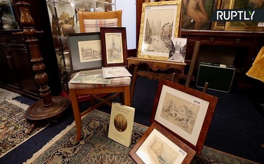 Hitler's Artwork Set To Go Under the Hammer