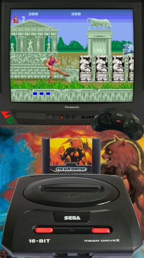 Altered Beast 1988 "Place 50" Sega Mega Drive Countdown - Retro Gaming