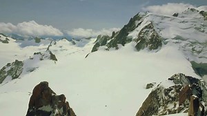 The Aiguilles Rouges: Drone Views of Stunning French Alps Landscape