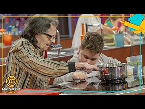 ¿Qué dirán los jueces del plato de ALBERT y su abuela? | MasterChef Junior 7