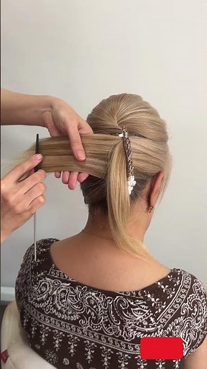 French Barrette Hack – The Secret to a Stunning Updo!*The Creator of Quick and Easy Hairstyles*