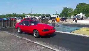 8.2K views · 237 reactions | My best pass of the day. Even though hot ass hell. Back in the low 1.40's with more air in the tires and less launch RPM by 1000 rpm's Some decent numbers for me. Give lower temps and I should have a PB 60' times | foxbody mustangs | Facebook