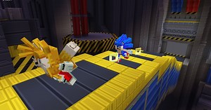 Sonic has made his way to Minecraft through new DLC