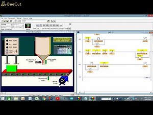 Explicación del código en escalera, para la programación de la banda transportadora en LogixPro(PLC)
