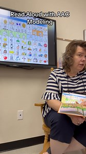 218K views · 2.6K reactions | I love Margaret Hillert books. They have so many core words in them. It’s great for modeling language with my AAC app. I am using the mirror option to throw my app on to the interactive board. #autism #aac #lampwordsforlife #nonspeaking #readaloud | Tales of Special Needs Church Mom | Facebook