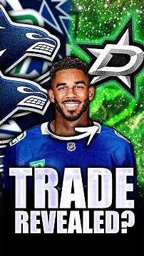 DID EVANDER KANE JUST REVEAL WHERE HE'LL BE TRADED TO? HUGE CANUCKS & STARS TRADE UPDATE